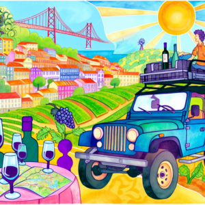 Lisbon: Guided Wine Tour & Tasting + 4WD Jeep Vineyards Experience